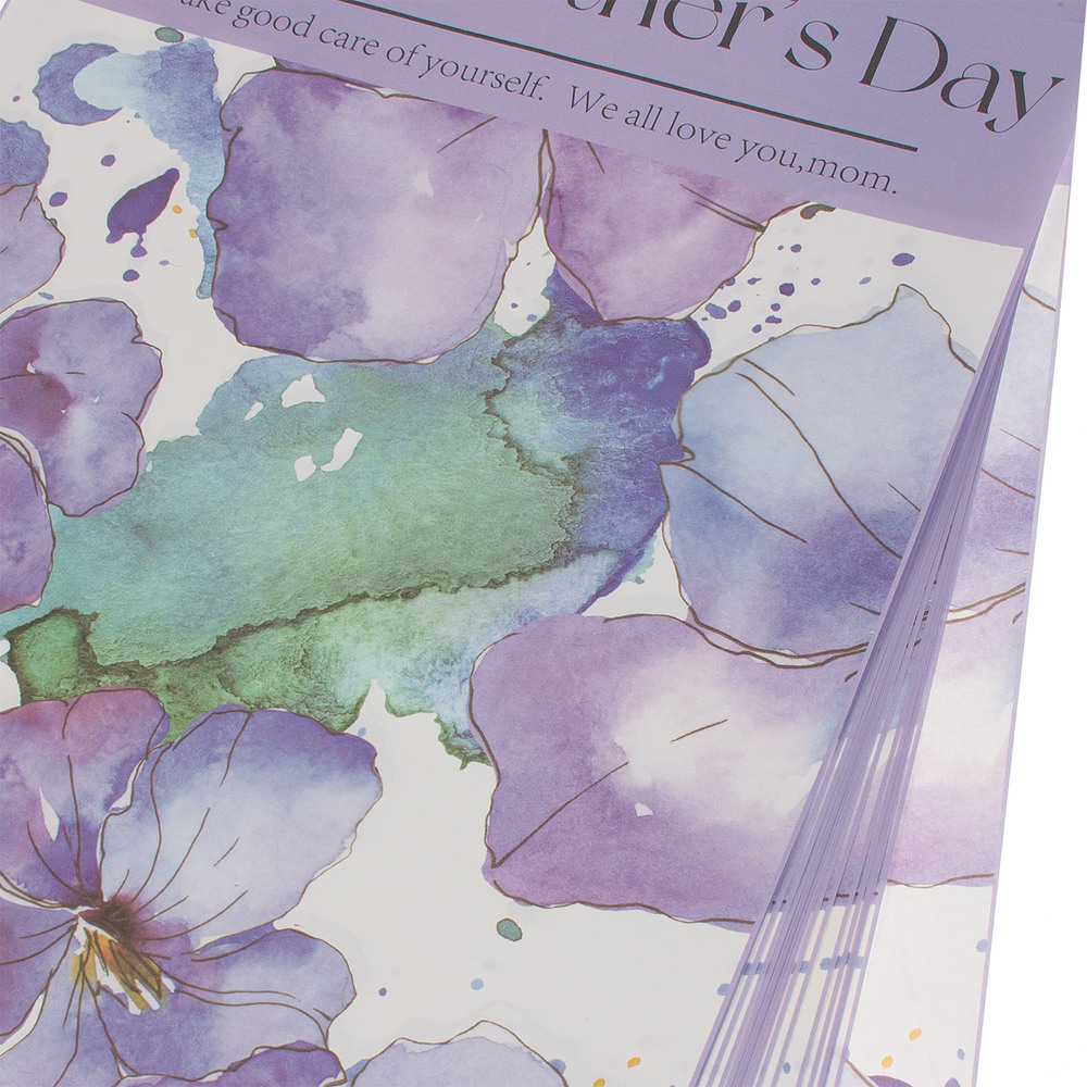 Бумага подарочная "Happy Mothers Day", 30x50 см, 80 г/м2, набор (20 шт)-2