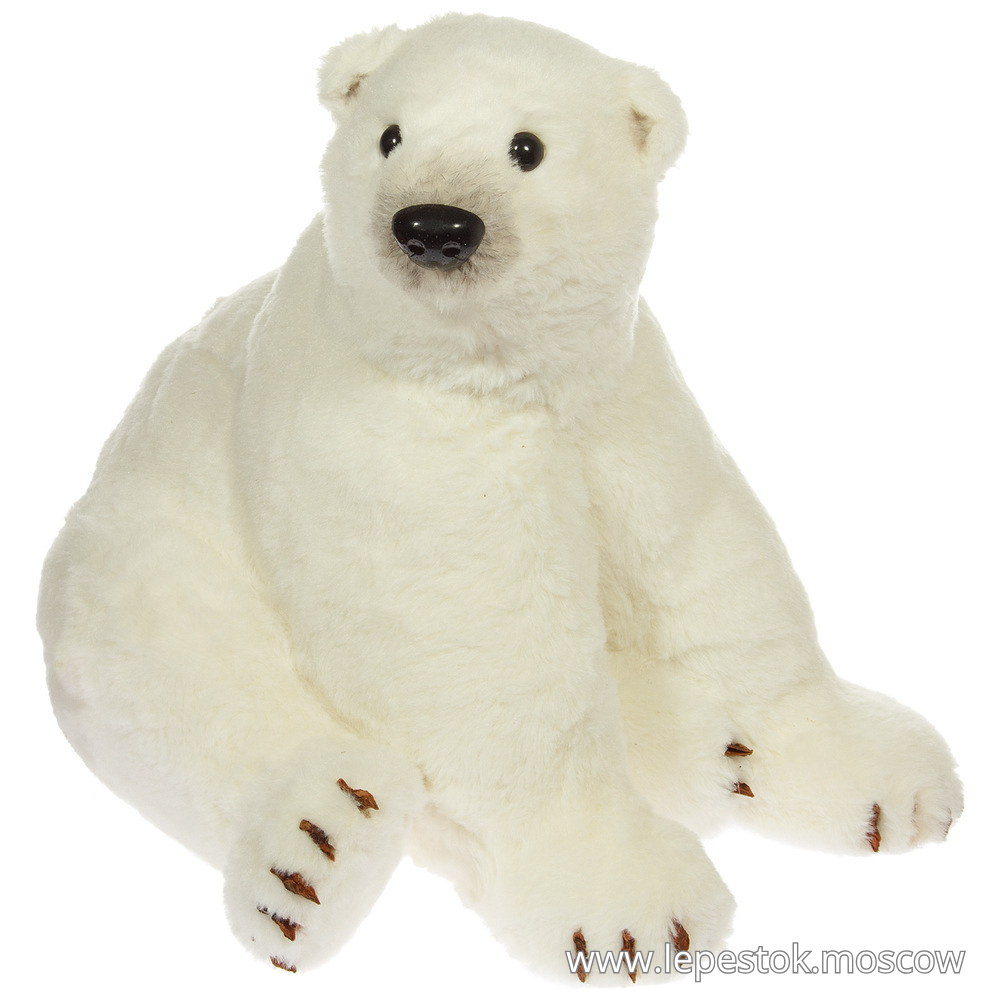 Фигурка "Медведь" (флок), 34х32хН34 см